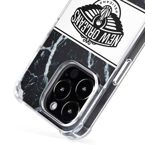 NBA New Orleans Pelicans Marble iPhone 16 Pro Max MagSafe Case