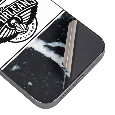NBA New Orleans Pelicans Marble iPhone 16 Pro Max Skin