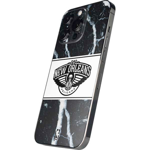 NBA New Orleans Pelicans Marble iPhone 16 Pro Skin