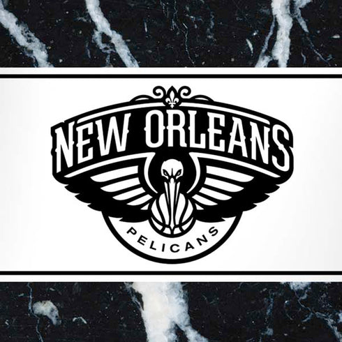 NBA New Orleans Pelicans Marble iPhone XS Skin