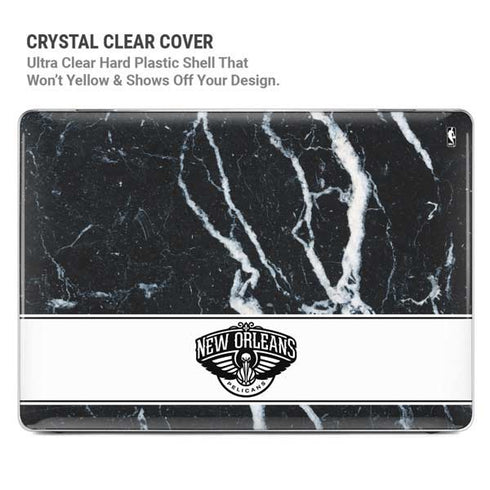 NBA New Orleans Pelicans Marble MacBook Cases