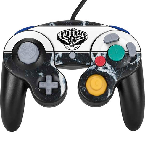 NBA New Orleans Pelicans Marble Nintendo Skins