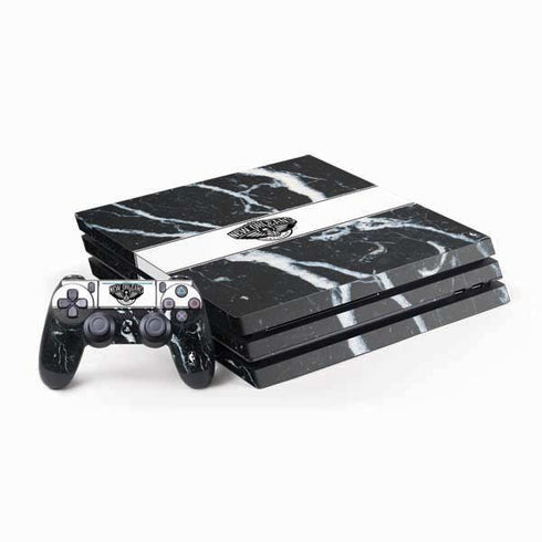 NBA New Orleans Pelicans Marble PlayStation PS4 Skins