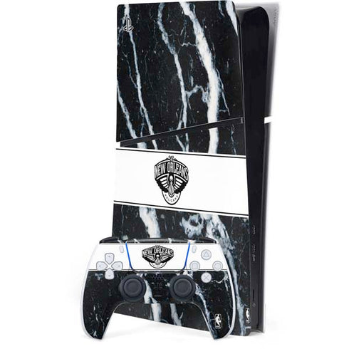 NBA New Orleans Pelicans Marble PlayStation PS5 Skins