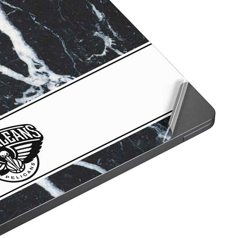 NBA New Orleans Pelicans Marble Surface Laptop 7 13.8in Skin