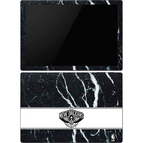 NBA New Orleans Pelicans Marble Surface Pro 6 Skin
