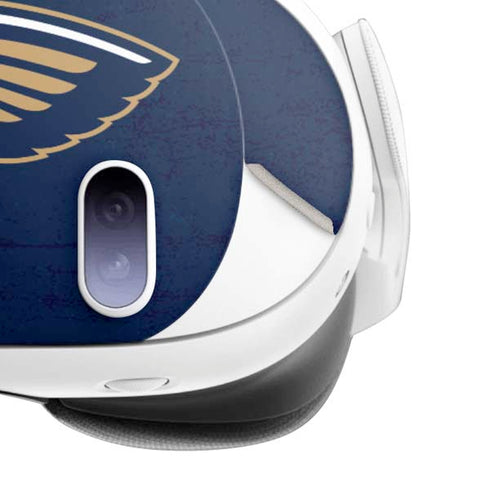NBA New Orleans Pelicans Distressed Meta Quest 3 Skin
