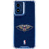 NBA New Orleans Pelicans Distressed Moto G 5G (2024) Clear Case
