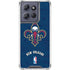 NBA New Orleans Pelicans Distressed Moto G 5G (2025) Clear Case