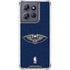 NBA New Orleans Pelicans Distressed Moto G Play 5G (2025) Clear Case