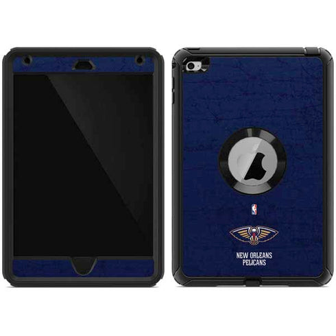 NBA New Orleans Pelicans Distressed Otterbox Defender iPad Skin