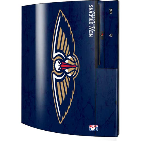 NBA New Orleans Pelicans Distressed Playstation 3 & PS3 Skin