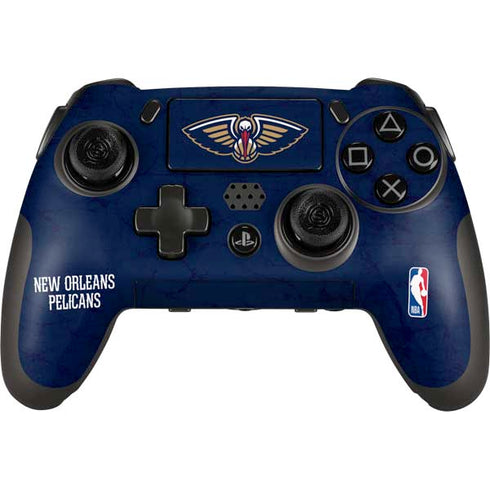 NBA New Orleans Pelicans Distressed PlayStation Scuf Vantage 2 Controller Skin