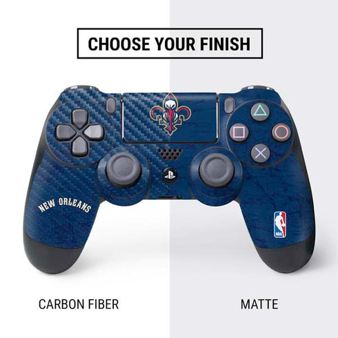 NBA New Orleans Pelicans Distressed PS4 Controller Skin