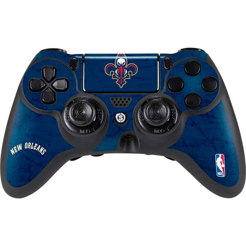 NBA New Orleans Pelicans Distressed PlayStation PS4 Skins