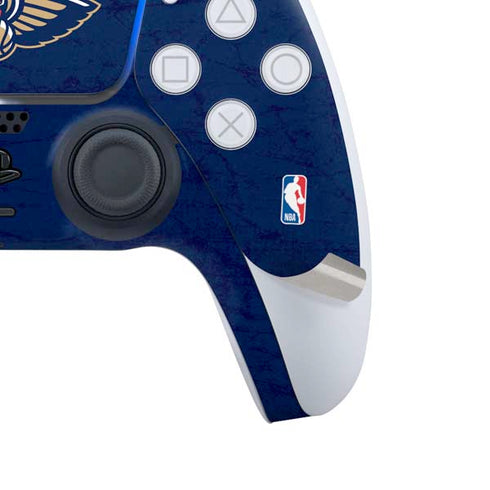 NBA New Orleans Pelicans Distressed PS5 Controller Skin