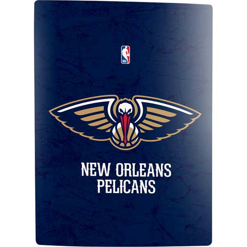 NBA New Orleans Pelicans Distressed PS5 Digital Edition Console Skin