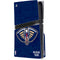 NBA New Orleans Pelicans Distressed PS5 Pro Disk Console Skin