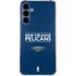 NBA New Orleans Pelicans Standard - Blue Galaxy A35 5G Clear Case