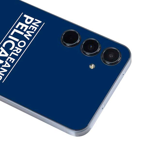 NBA New Orleans Pelicans Standard - Blue Galaxy A35 5G Skin