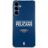 NBA New Orleans Pelicans Standard - Blue Galaxy A55 5G Clear Case