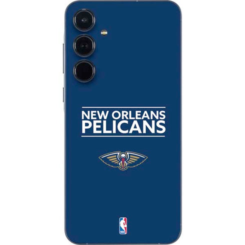 NBA New Orleans Pelicans Standard - Blue Galaxy A55 5G Skin
