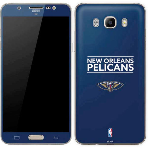 NBA New Orleans Pelicans Standard - Blue Galaxy J7 Skin