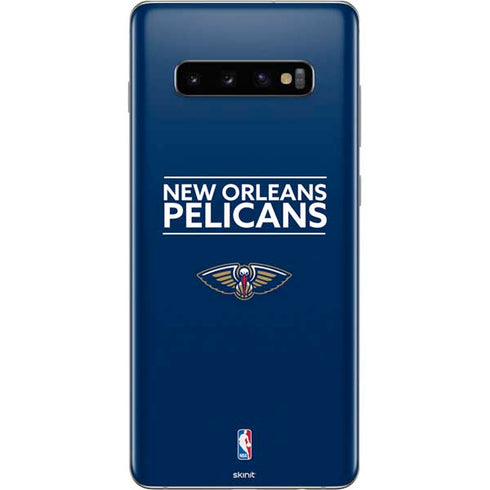NBA New Orleans Pelicans Standard - Blue Galaxy S10 Plus Skin