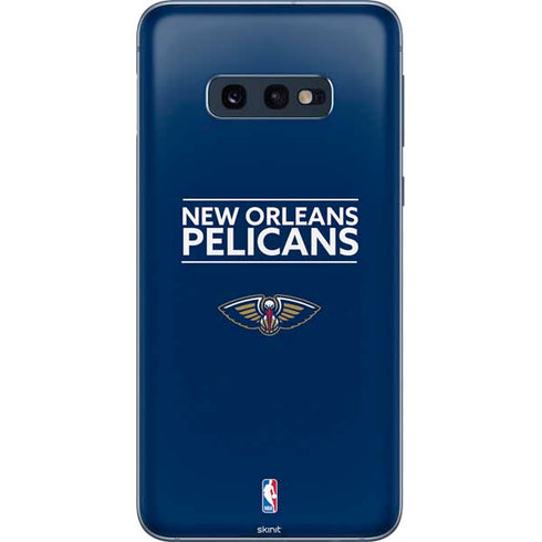 NBA New Orleans Pelicans Standard - Blue Galaxy S10e Skin