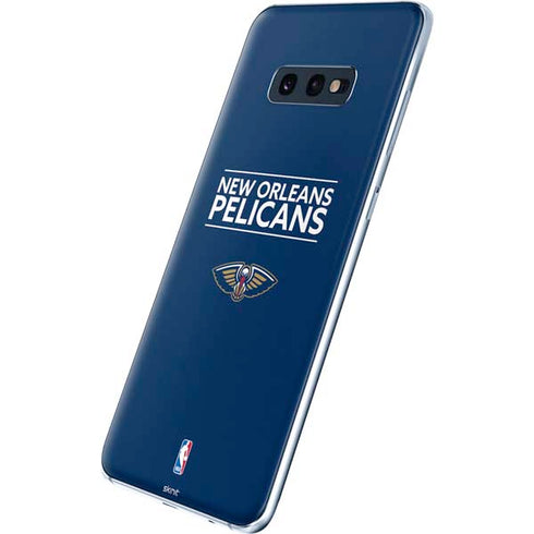 NBA New Orleans Pelicans Standard - Blue Galaxy S10e Skin
