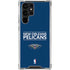 NBA New Orleans Pelicans Standard - Blue Galaxy S23 Ultra Clear Case