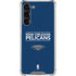 NBA New Orleans Pelicans Standard - Blue Galaxy S24 FE Clear Case