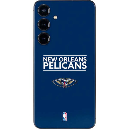 NBA New Orleans Pelicans Standard - Blue Galaxy S25 Skin