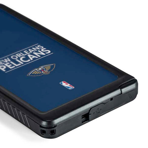 NBA New Orleans Pelicans Standard - Blue Galaxy S24 Ultra Waterproof Case
