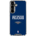 NBA New Orleans Pelicans Standard - Blue Galaxy S26 Clear Case