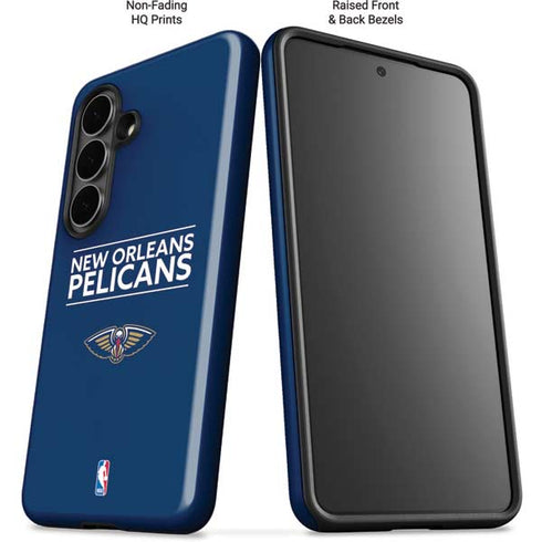 NBA New Orleans Pelicans Standard - Blue Galaxy S26 Plus Impact Case