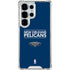 NBA New Orleans Pelicans Standard - Blue Galaxy S26 Ultra Clear Case