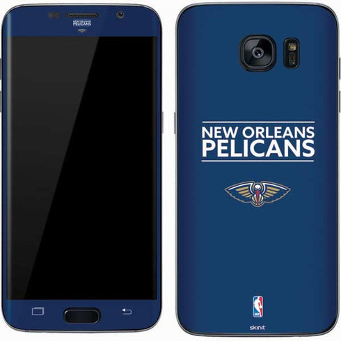 NBA New Orleans Pelicans Standard - Blue Galaxy S7 Skin