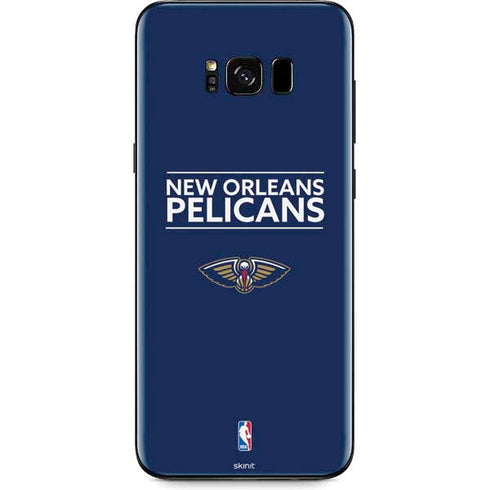 NBA New Orleans Pelicans Standard - Blue Galaxy S8 Plus Skin