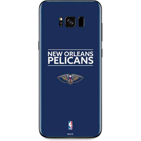 NBA New Orleans Pelicans Standard - Blue Galaxy S8 Skin