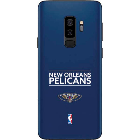 NBA New Orleans Pelicans Standard - Blue Galaxy S9 Plus Skin