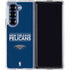 NBA New Orleans Pelicans Standard - Blue Galaxy Z Fold6 Clear Case