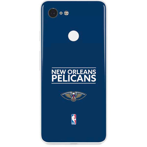 NBA New Orleans Pelicans Standard - Blue Google Pixel 3 Skin