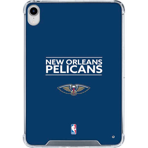 NBA New Orleans Pelicans Standard - Blue iPad 11th Gen (2025) Clear Case