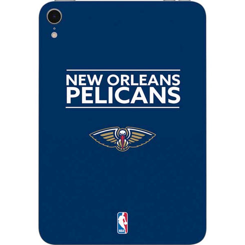 NBA New Orleans Pelicans Standard - Blue Apple iPad Mini Skin