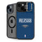 NBA New Orleans Pelicans Standard - Blue iPhone 14 Kickstand Case