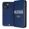 NBA New Orleans Pelicans Standard - Blue iPhone 14 Plus Folio Case