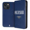 NBA New Orleans Pelicans Standard - Blue iPhone 15 Folio Case