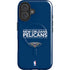 NBA New Orleans Pelicans Standard - Blue iPhone 16 Magsafe Impact Case
