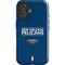 NBA New Orleans Pelicans Standard - Blue iPhone 16 Plus Impact Case